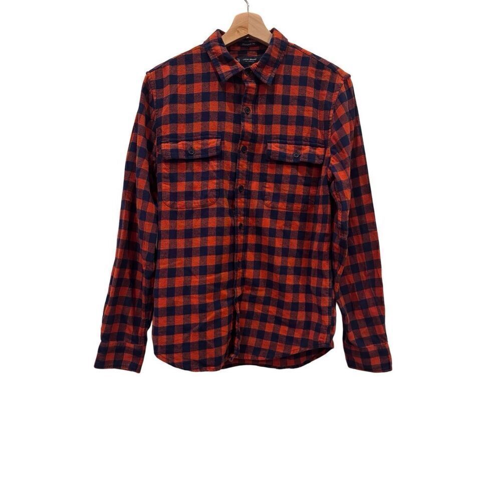 Lucky Brand classic fit flannel (S)